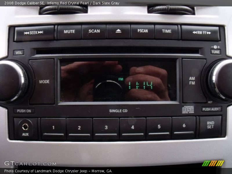 Inferno Red Crystal Pearl / Dark Slate Gray 2008 Dodge Caliber SE