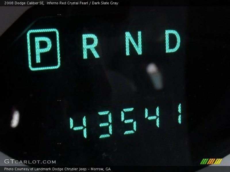 Inferno Red Crystal Pearl / Dark Slate Gray 2008 Dodge Caliber SE