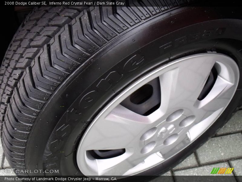 Inferno Red Crystal Pearl / Dark Slate Gray 2008 Dodge Caliber SE