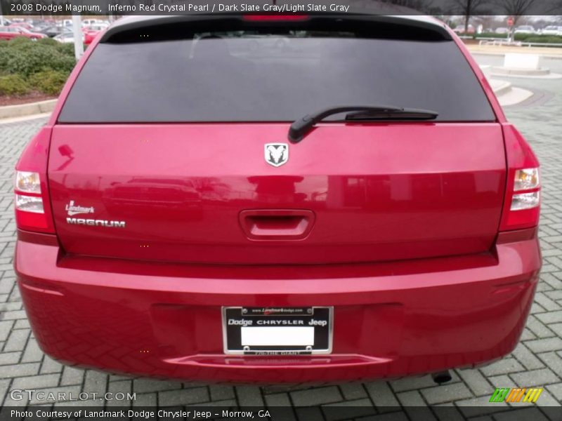 Inferno Red Crystal Pearl / Dark Slate Gray/Light Slate Gray 2008 Dodge Magnum