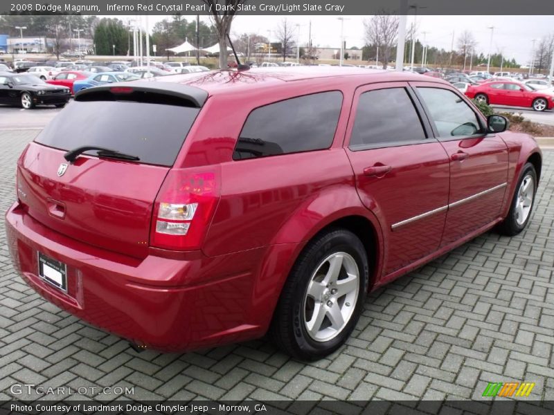 Inferno Red Crystal Pearl / Dark Slate Gray/Light Slate Gray 2008 Dodge Magnum