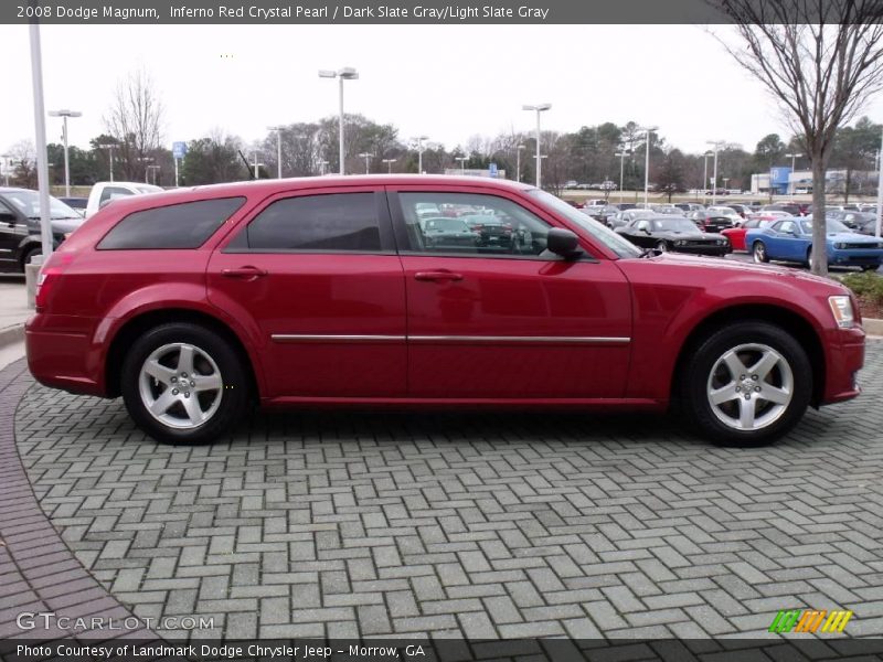 Inferno Red Crystal Pearl / Dark Slate Gray/Light Slate Gray 2008 Dodge Magnum