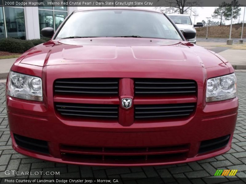 Inferno Red Crystal Pearl / Dark Slate Gray/Light Slate Gray 2008 Dodge Magnum