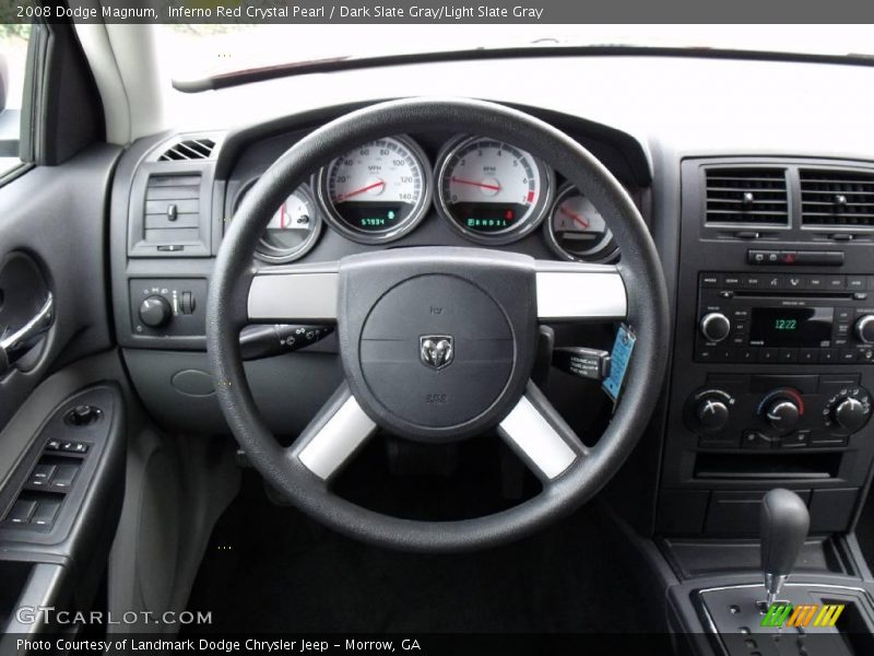 Inferno Red Crystal Pearl / Dark Slate Gray/Light Slate Gray 2008 Dodge Magnum