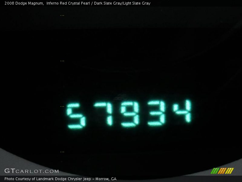 Inferno Red Crystal Pearl / Dark Slate Gray/Light Slate Gray 2008 Dodge Magnum