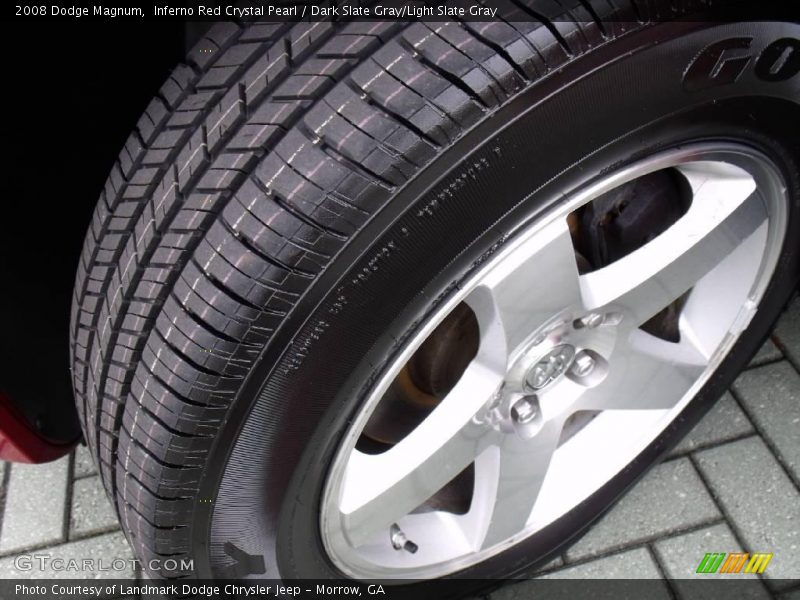 Inferno Red Crystal Pearl / Dark Slate Gray/Light Slate Gray 2008 Dodge Magnum