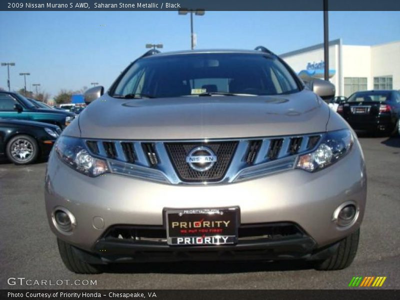Saharan Stone Metallic / Black 2009 Nissan Murano S AWD