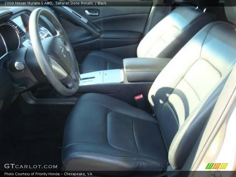 Saharan Stone Metallic / Black 2009 Nissan Murano S AWD