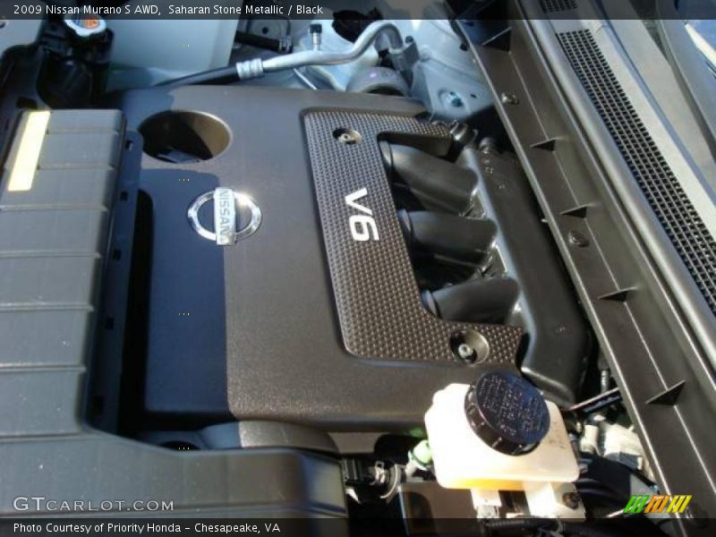 Saharan Stone Metallic / Black 2009 Nissan Murano S AWD