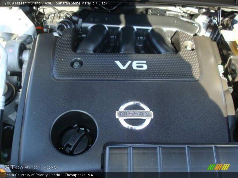Saharan Stone Metallic / Black 2009 Nissan Murano S AWD