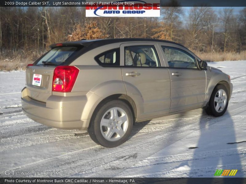 Light Sandstone Metallic / Pastel Pebble Beige 2009 Dodge Caliber SXT
