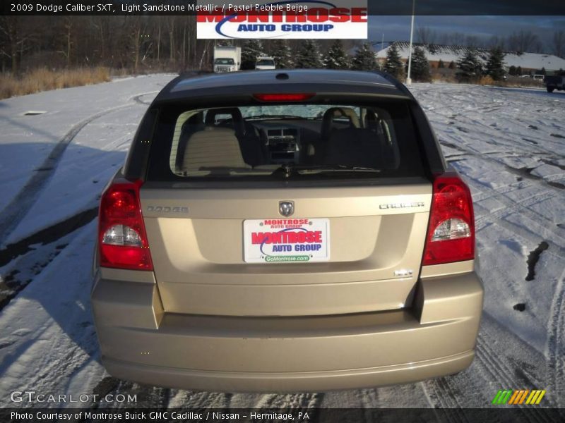 Light Sandstone Metallic / Pastel Pebble Beige 2009 Dodge Caliber SXT