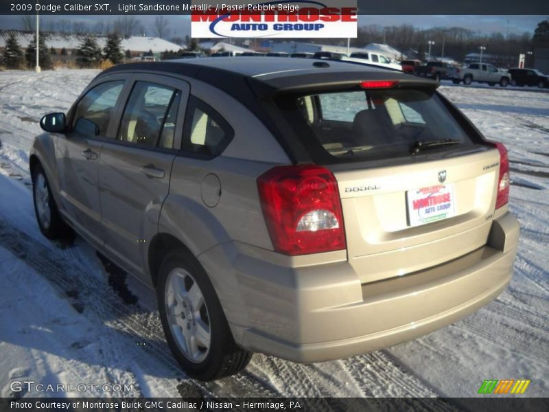 Light Sandstone Metallic / Pastel Pebble Beige 2009 Dodge Caliber SXT
