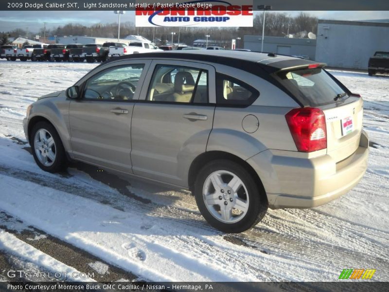 Light Sandstone Metallic / Pastel Pebble Beige 2009 Dodge Caliber SXT