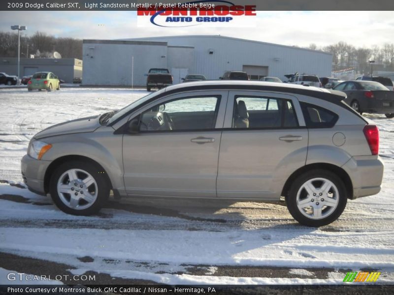 Light Sandstone Metallic / Pastel Pebble Beige 2009 Dodge Caliber SXT