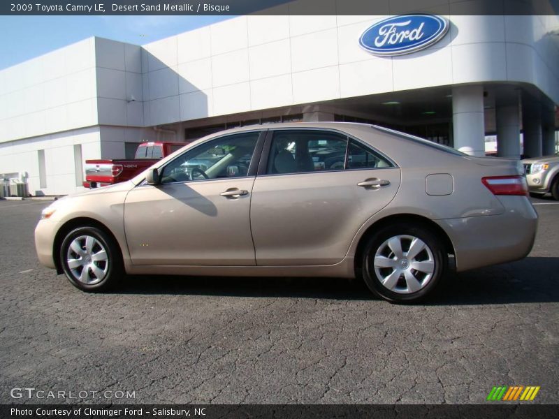 Desert Sand Metallic / Bisque 2009 Toyota Camry LE