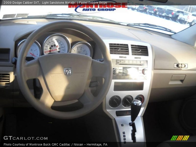 Light Sandstone Metallic / Pastel Pebble Beige 2009 Dodge Caliber SXT