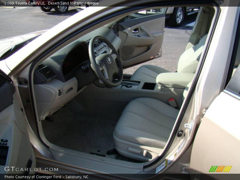 Desert Sand Metallic / Bisque 2009 Toyota Camry LE