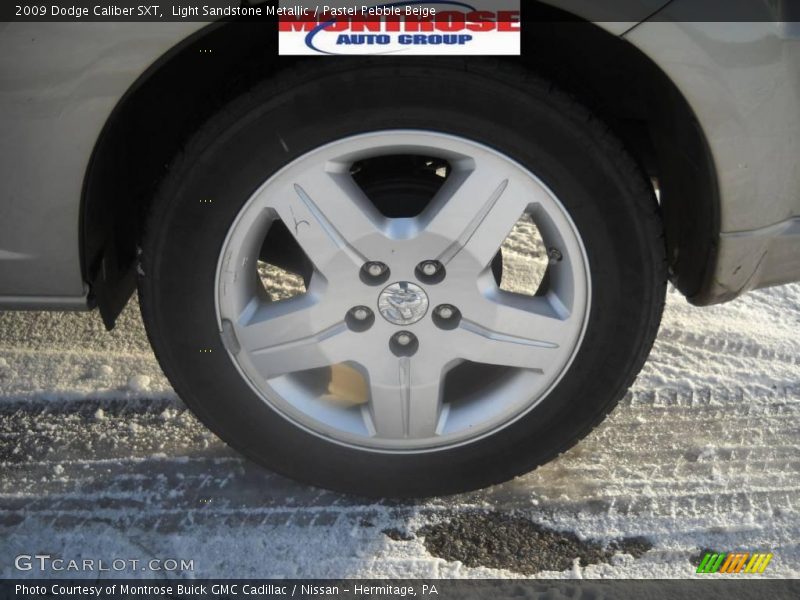 Light Sandstone Metallic / Pastel Pebble Beige 2009 Dodge Caliber SXT