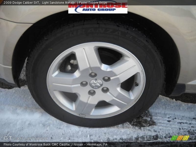 Light Sandstone Metallic / Pastel Pebble Beige 2009 Dodge Caliber SXT