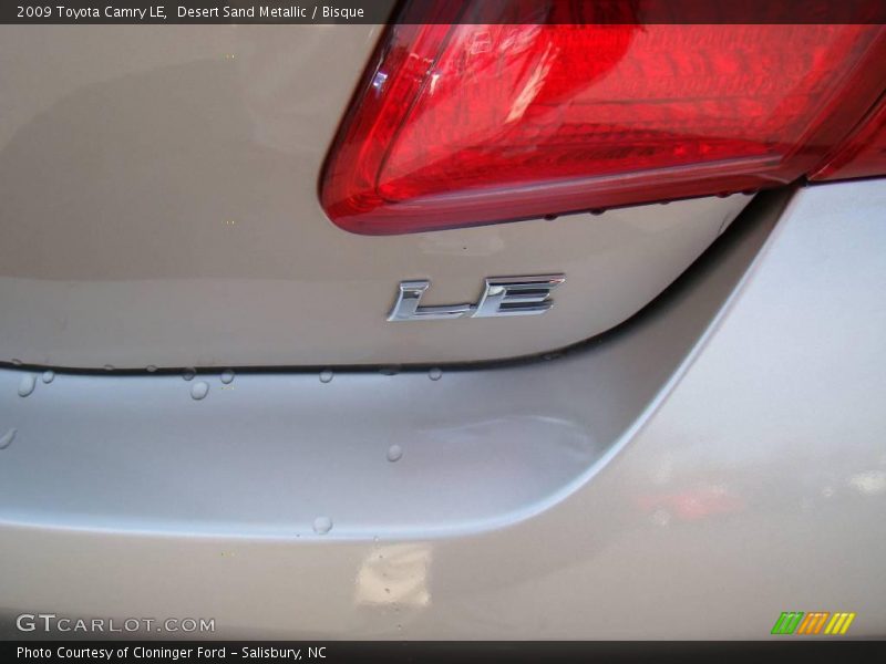 Desert Sand Metallic / Bisque 2009 Toyota Camry LE
