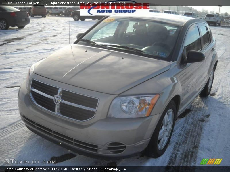 Light Sandstone Metallic / Pastel Pebble Beige 2009 Dodge Caliber SXT