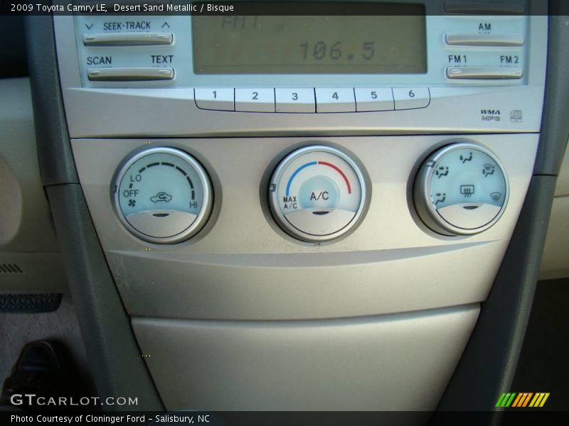 Desert Sand Metallic / Bisque 2009 Toyota Camry LE