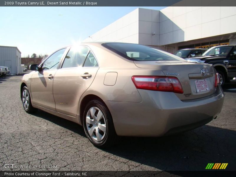 Desert Sand Metallic / Bisque 2009 Toyota Camry LE