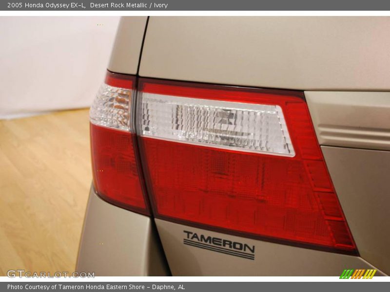 Desert Rock Metallic / Ivory 2005 Honda Odyssey EX-L