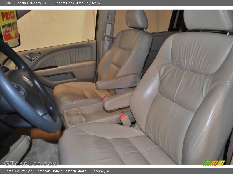 Desert Rock Metallic / Ivory 2005 Honda Odyssey EX-L
