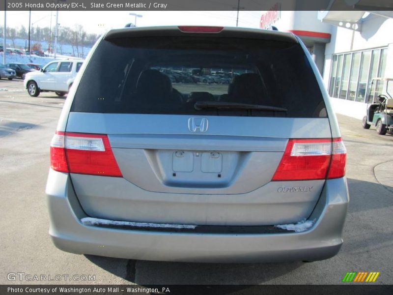 Slate Green Metallic / Gray 2005 Honda Odyssey EX-L