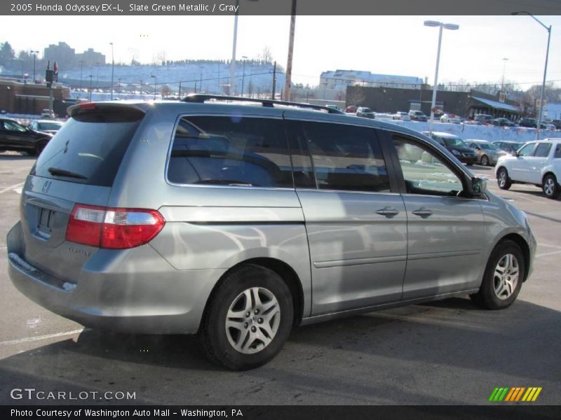 Slate Green Metallic / Gray 2005 Honda Odyssey EX-L