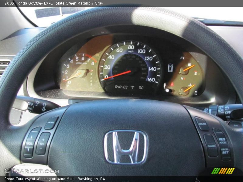 Slate Green Metallic / Gray 2005 Honda Odyssey EX-L