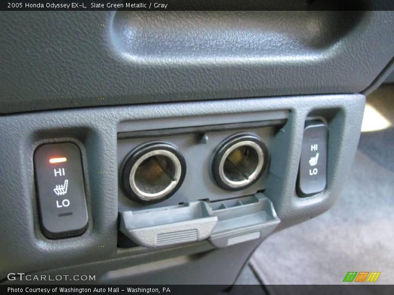 Slate Green Metallic / Gray 2005 Honda Odyssey EX-L