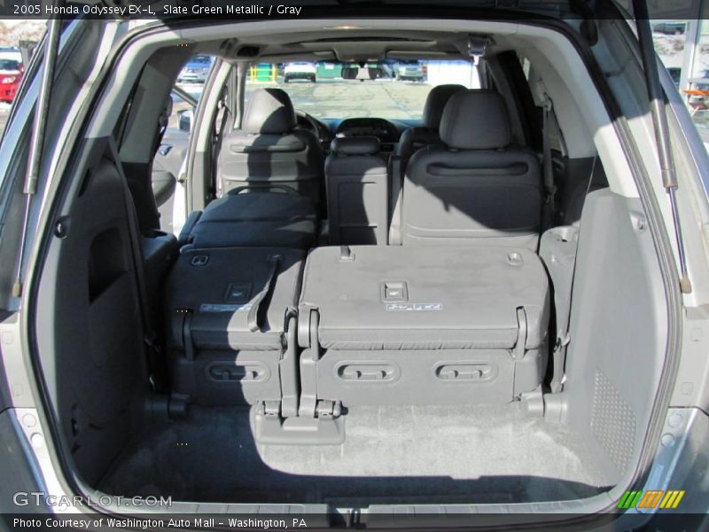 Slate Green Metallic / Gray 2005 Honda Odyssey EX-L