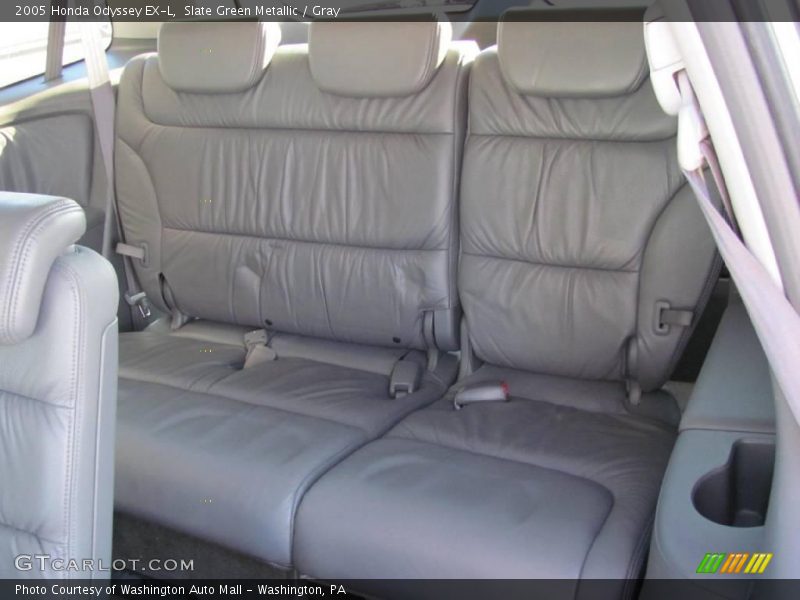 Slate Green Metallic / Gray 2005 Honda Odyssey EX-L