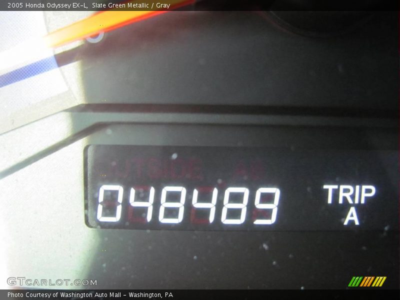 Slate Green Metallic / Gray 2005 Honda Odyssey EX-L