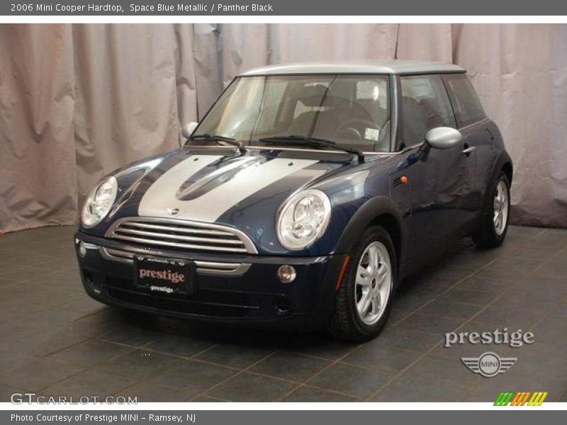 Space Blue Metallic / Panther Black 2006 Mini Cooper Hardtop
