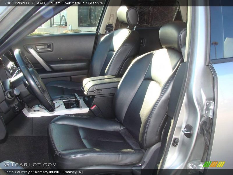 Brilliant Silver Metallic / Graphite 2005 Infiniti FX 35 AWD