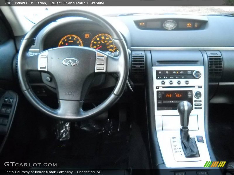 Brilliant Silver Metallic / Graphite 2005 Infiniti G 35 Sedan