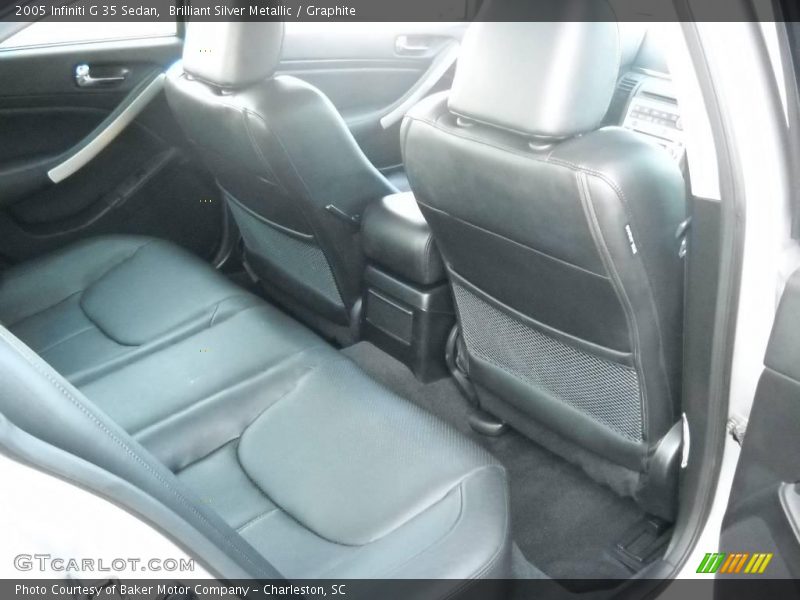 Brilliant Silver Metallic / Graphite 2005 Infiniti G 35 Sedan