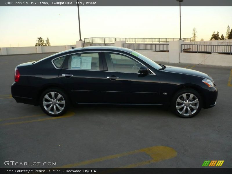 Twilight Blue Pearl / Wheat 2006 Infiniti M 35x Sedan