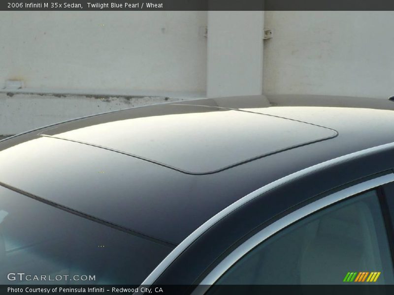 Twilight Blue Pearl / Wheat 2006 Infiniti M 35x Sedan