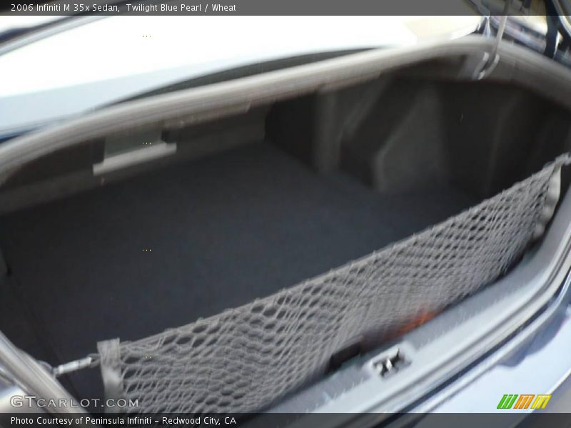 Twilight Blue Pearl / Wheat 2006 Infiniti M 35x Sedan