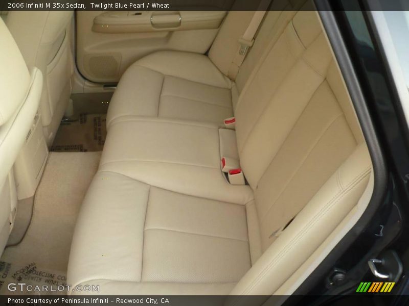 Twilight Blue Pearl / Wheat 2006 Infiniti M 35x Sedan