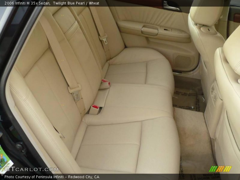 Twilight Blue Pearl / Wheat 2006 Infiniti M 35x Sedan