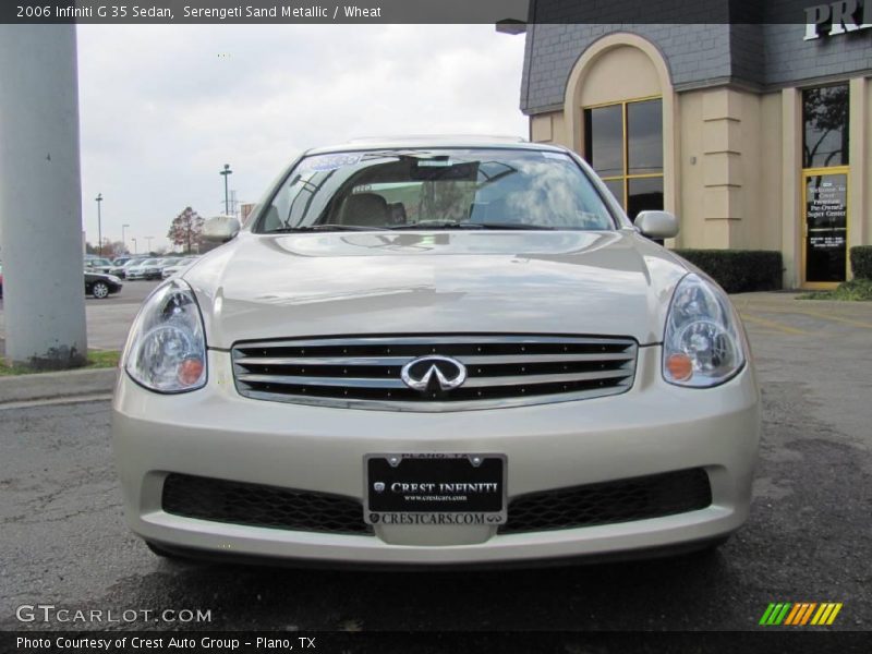 Serengeti Sand Metallic / Wheat 2006 Infiniti G 35 Sedan