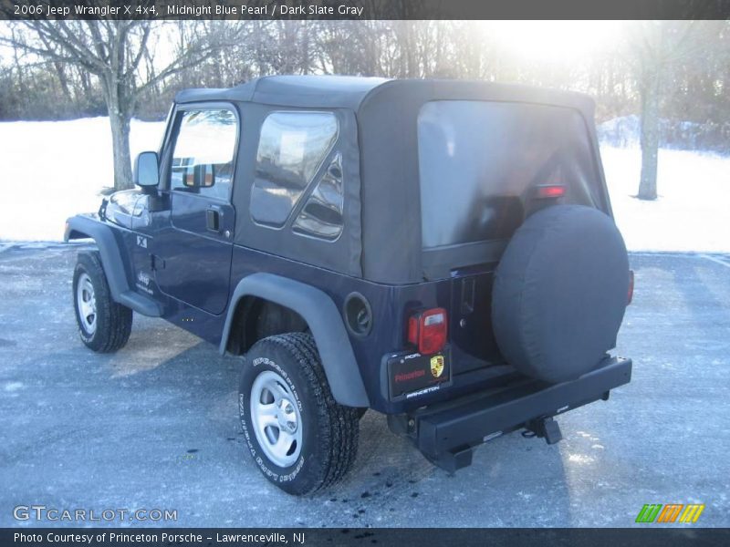 Midnight Blue Pearl / Dark Slate Gray 2006 Jeep Wrangler X 4x4
