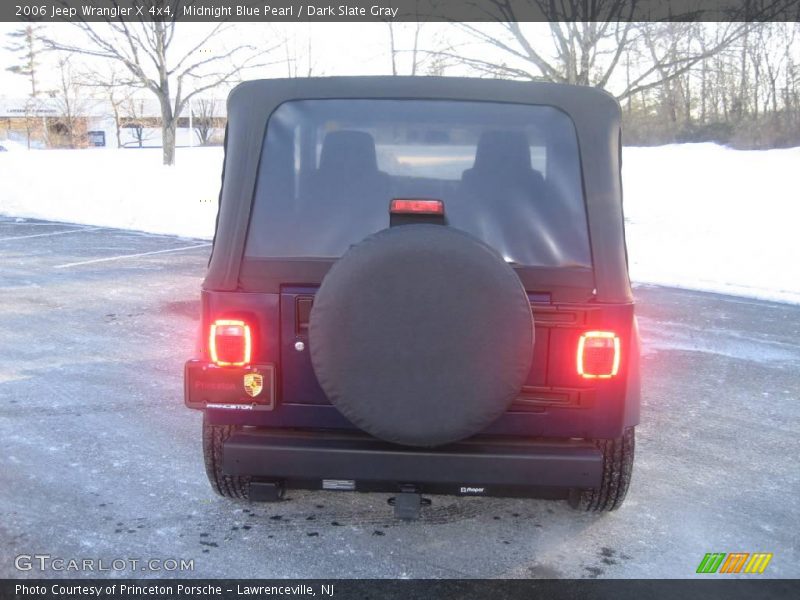 Midnight Blue Pearl / Dark Slate Gray 2006 Jeep Wrangler X 4x4