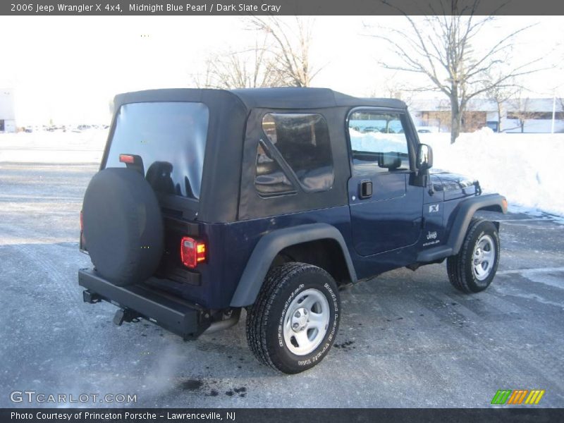 Midnight Blue Pearl / Dark Slate Gray 2006 Jeep Wrangler X 4x4